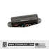 Seymour Duncan Hot Rails 6-String Tele Pickups Set, Black