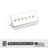 Seymour Duncan Vintage Phat Cat Silencer 6-String Neck Humbucker-Sized P90 Pickups, Nickel Cover