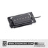 Seymour Duncan P-Rails 6-Strings Triple Shot Flat Humbucker Pickups Set, Black