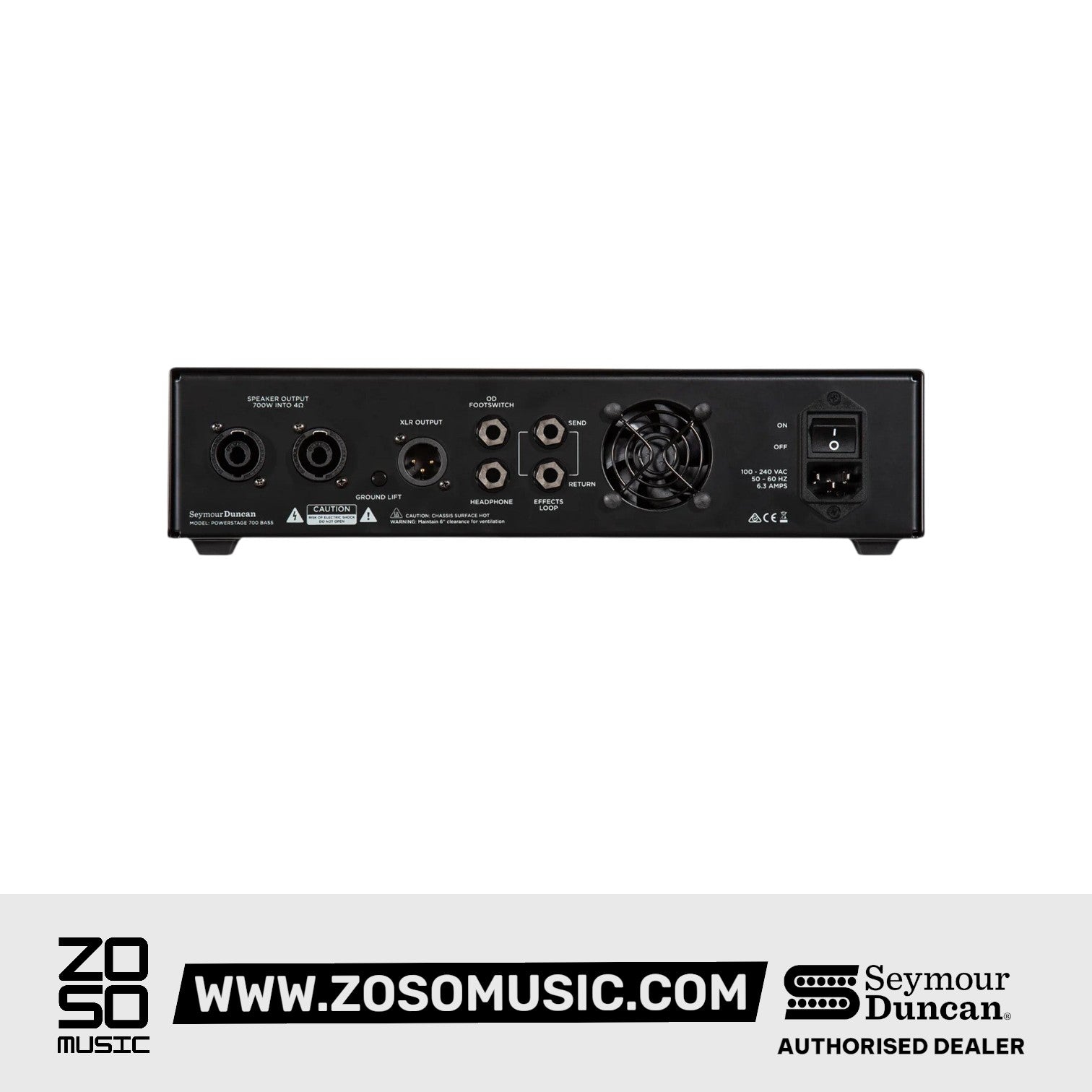 Seymour Duncan PowerStage 700 Compact Portable Bass Head
