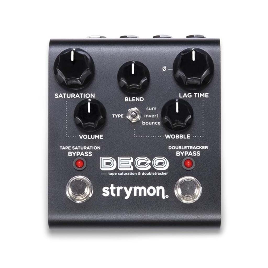 Strymon DECO W/EU Type AC Adaptor Guitar Effect Pedal, Midnight Edition Zoso Music