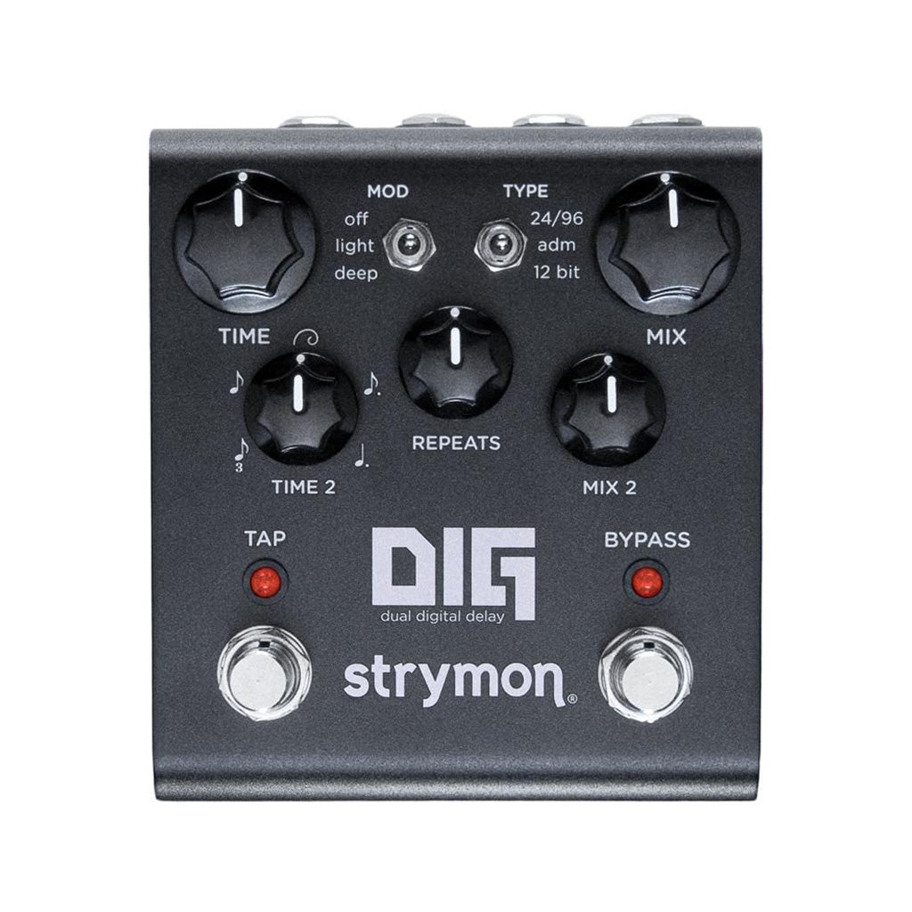 Strymon DIG Dual Delay Guitar Effects Pedal, Midnight Edition Zoso Music
