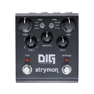 Strymon DIG Dual Delay Guitar Effects Pedal, Midnight Edition Zoso Music