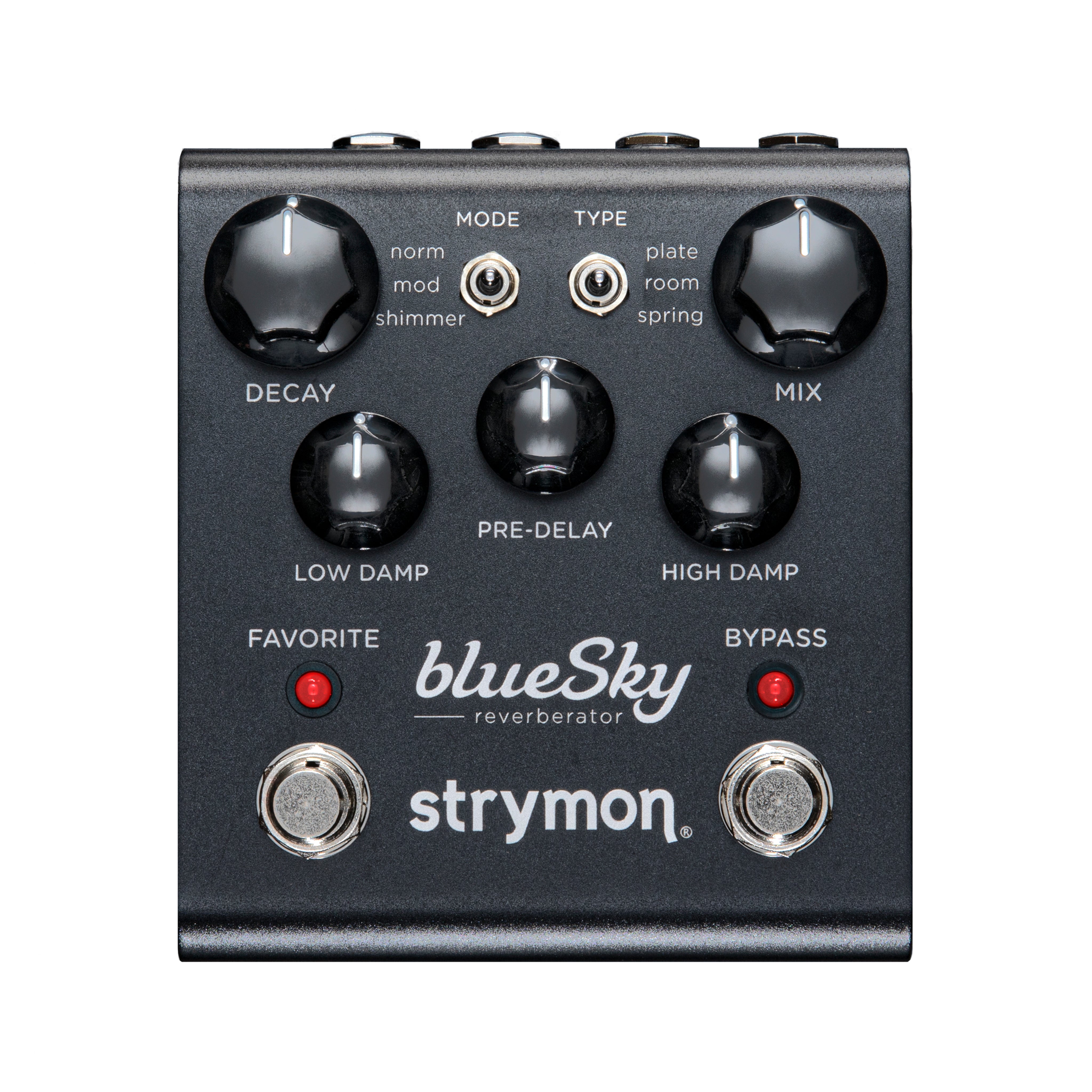 Strymon BlueSky Reverb Guitar Effects Pedal, Midnight Edition