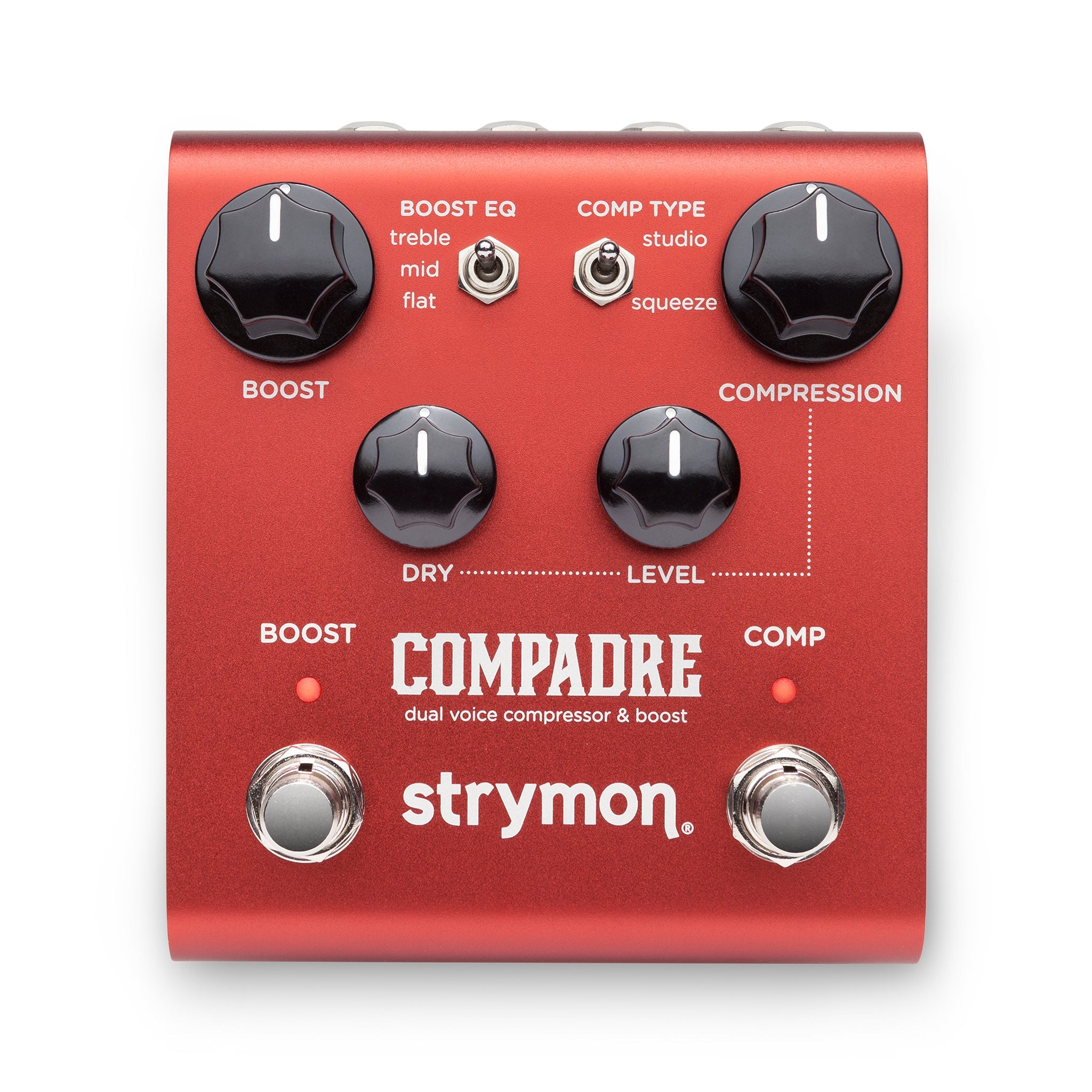 Strymon Compadre Dual Voice Compressor & Boost Guitar Effects Pedal Zoso Music