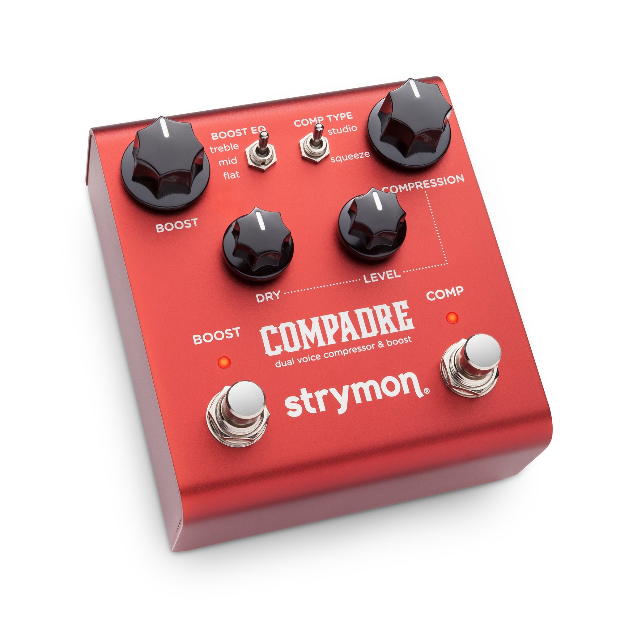 Strymon Compadre Dual Voice Compressor & Boost Guitar Effects Pedal Zoso Music