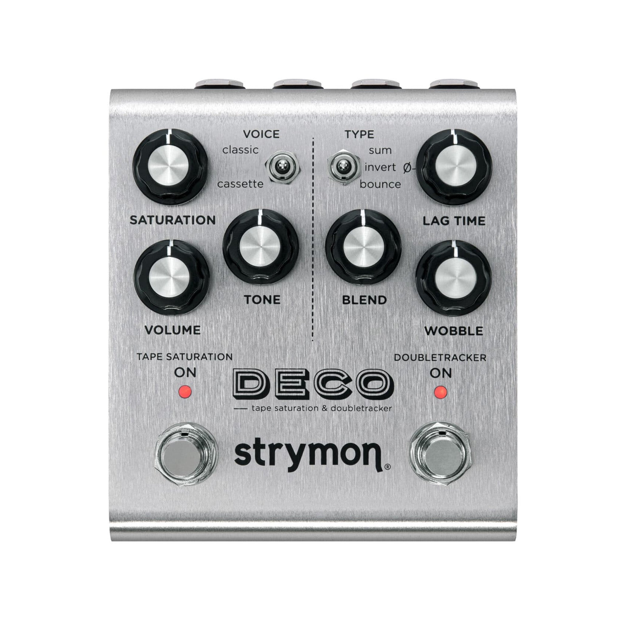 Strymon DECO 2FSR Tape Saturation & Doubletracker Guitar Effects Pedal Zoso Music