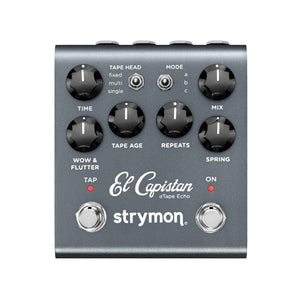 Strymon El Capistan 2FSR dTape Echo Guitar Effects Pedal Zoso Music