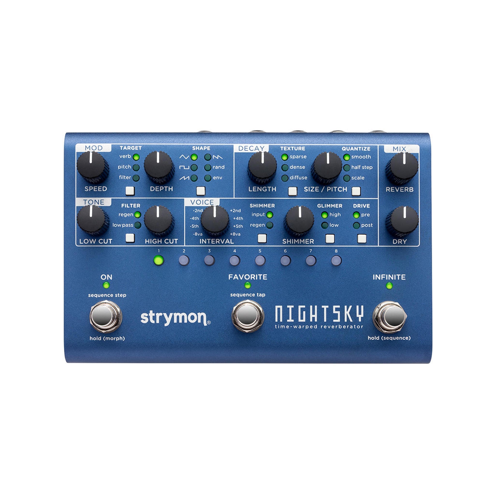Strymon Nightsky Reverb Guitar Effects Pedal Zoso Music