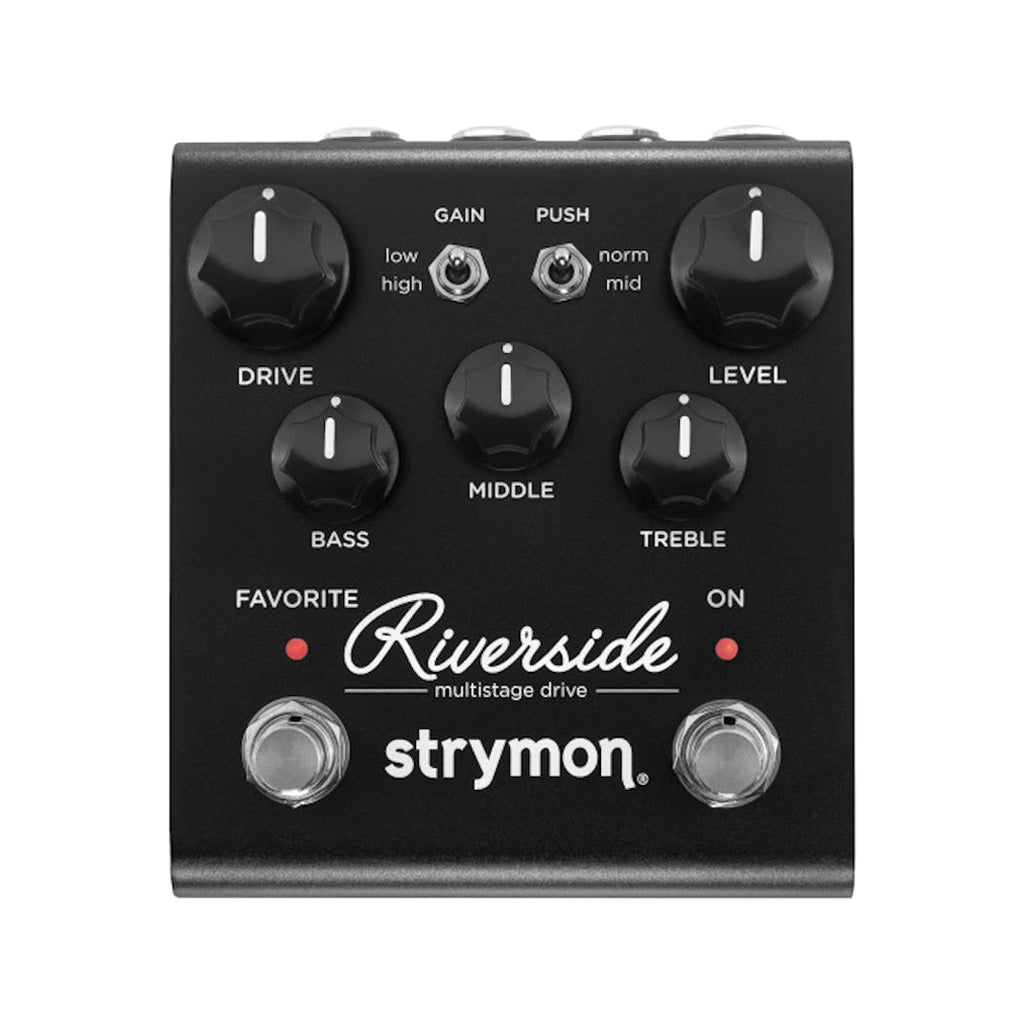 Strymon Riverside Multistage Drive Guitar Effects Pedal, Midnight Edition Zoso Music