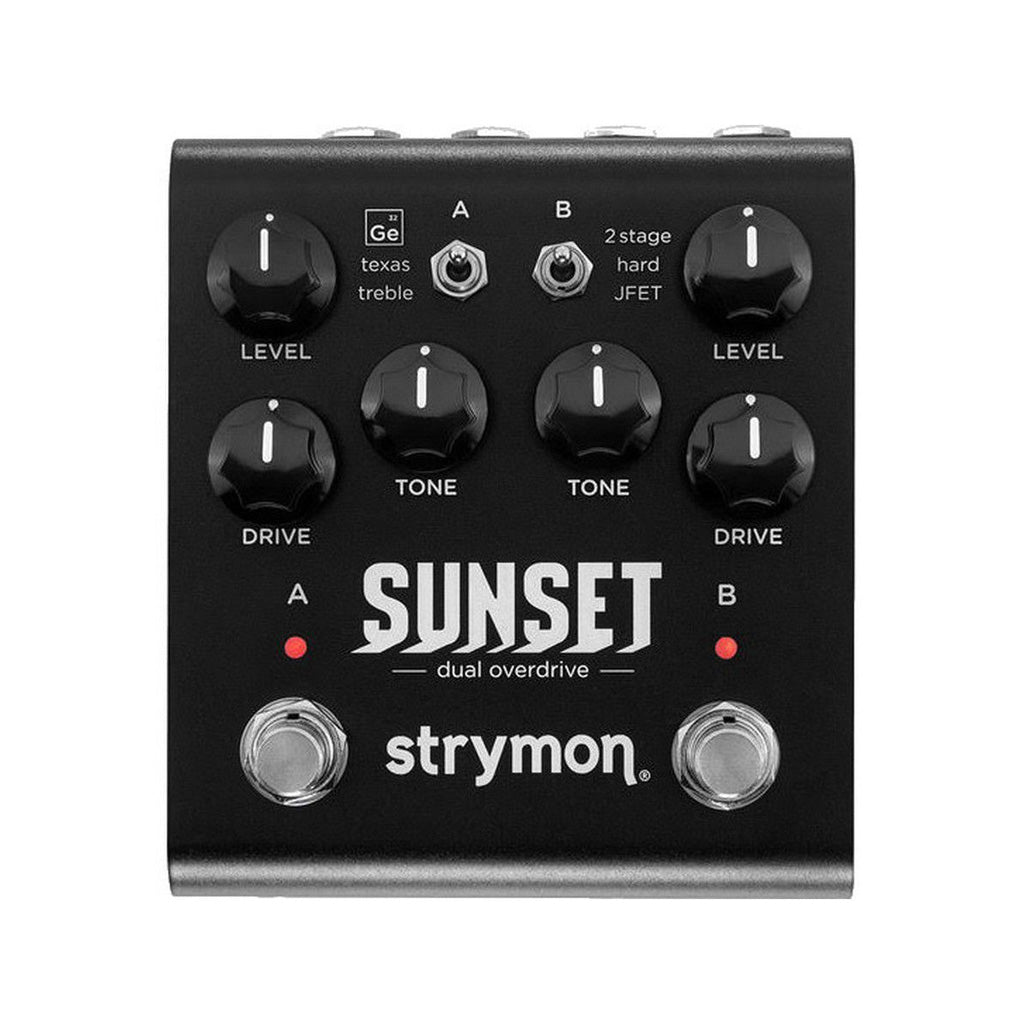 Strymon Sunset Dual Overdrive Pedal, Midnight Edition Zoso Music