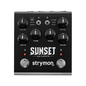 Strymon Sunset Dual Overdrive Pedal, Midnight Edition Zoso Music