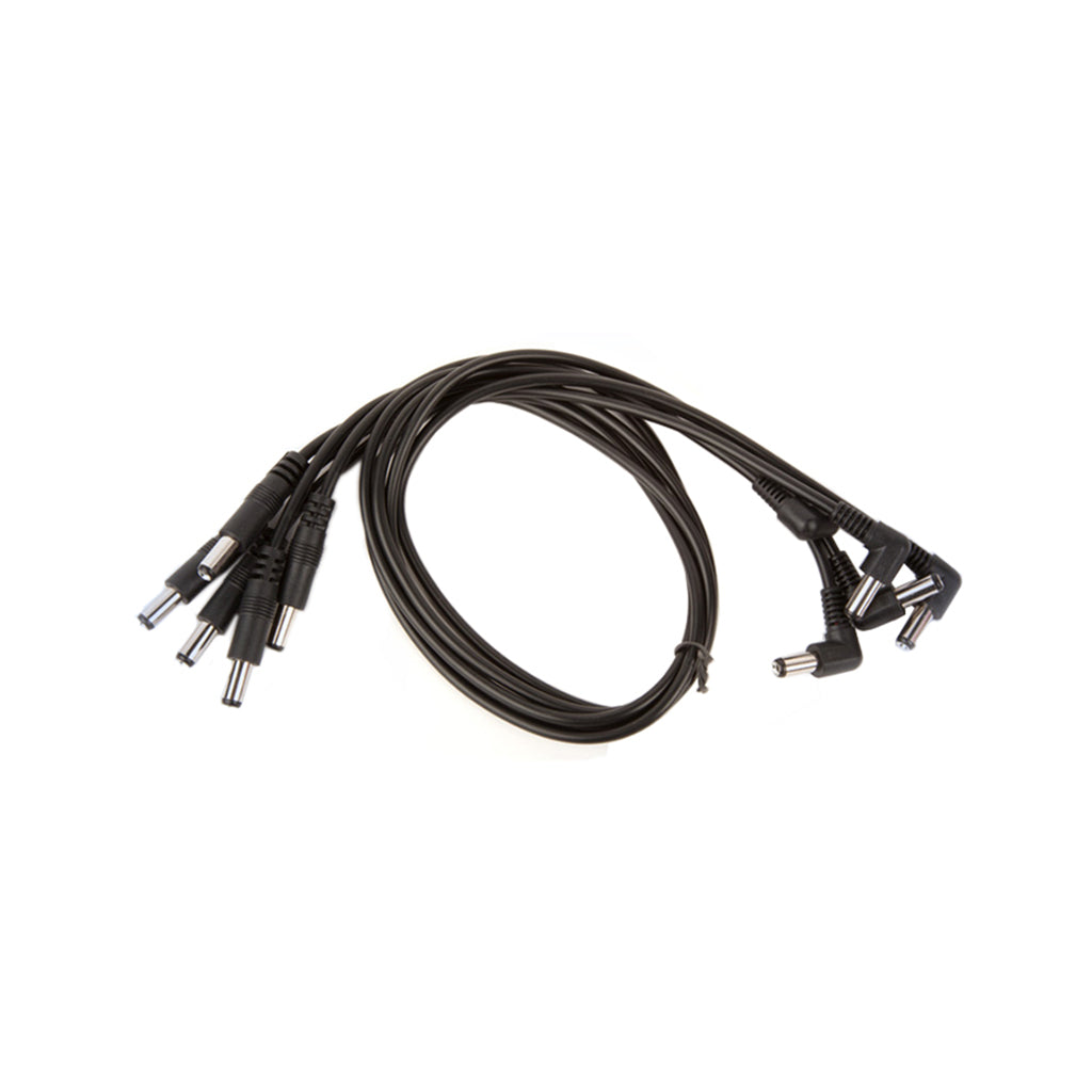 Strymon DC Power Cables, Straight to Right Angle (5 pack), 18inch Zoso Music