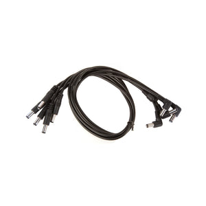 Strymon DC Power Cables, Straight to Right Angle (5 pack), 18inch Zoso Music