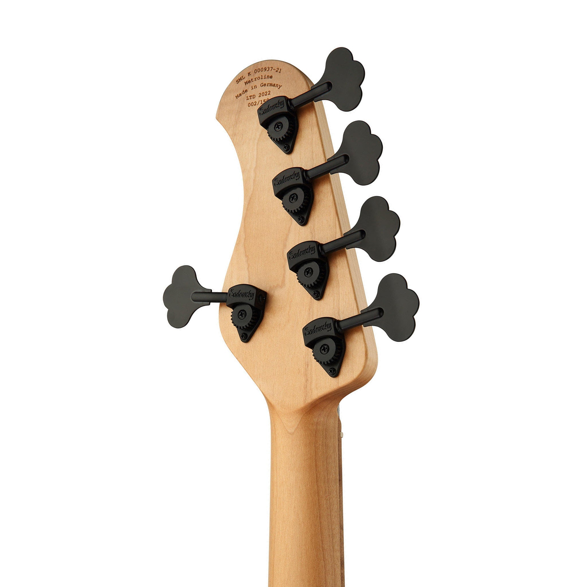 Sadowsky LTD 2022 MetroLine 5-String Bass Guitar, Natural Transparent Satin |  SADOWSKY |  BASS GUITAR |  Zoso Music