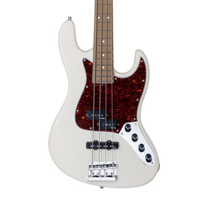 Sadowsky MetroExpress 21-fret Hybrid PJ 4-String Bass Guitar, Maple FB, Olympic White | Zoso Music Sdn Bhd