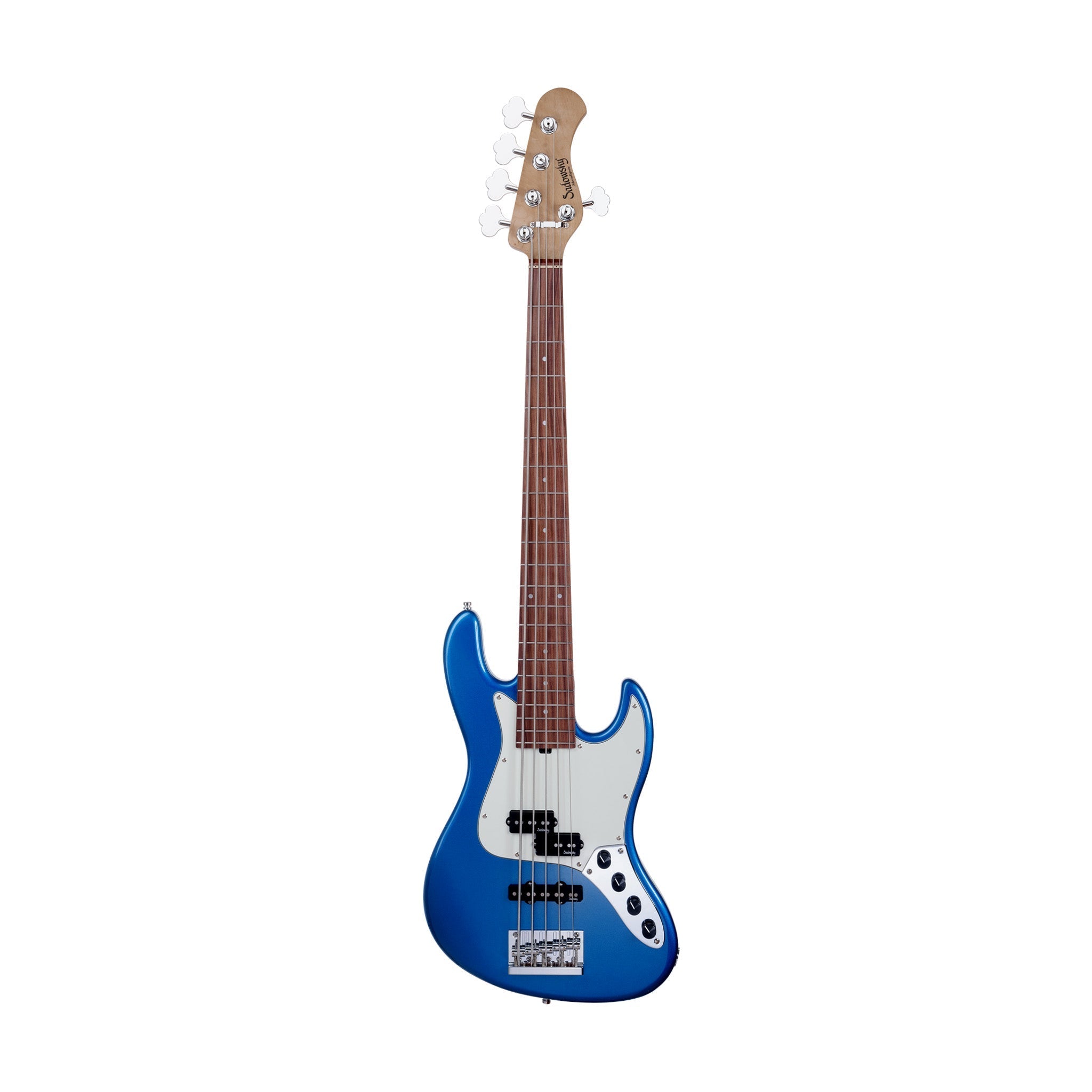 Sadowsky MetroExpress 21-Fret Hybrid PJ 5-String Bass Guitar, PF FB, Ice Blue Metallic |  SADOWSKY |  BASS GUITAR |  Zoso Music