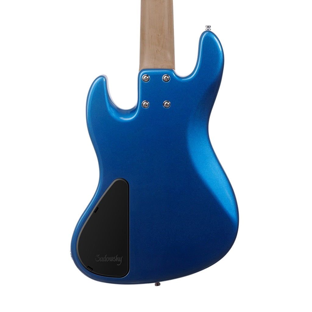 Sadowsky MetroExpress 21-Fret Hybrid PJ 5-String Bass Guitar, PF FB, Ice Blue Metallic |  SADOWSKY |  BASS GUITAR |  Zoso Music