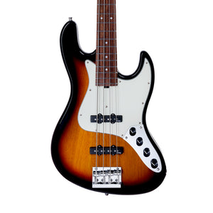 Sadowsky MetroExpress 21-fret Vintage JJ 4-String Bass Guitar, PF FB, Tobacco Sunburst Transparent | Zoso Music Sdh Bhd