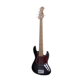 Sadowsky MetroExpress 21-fret Vintage JJ 5-String Bass Guitar, Maple FB, Black High Polish |  SADOWSKY |  BASS GUITAR |  Zoso Music