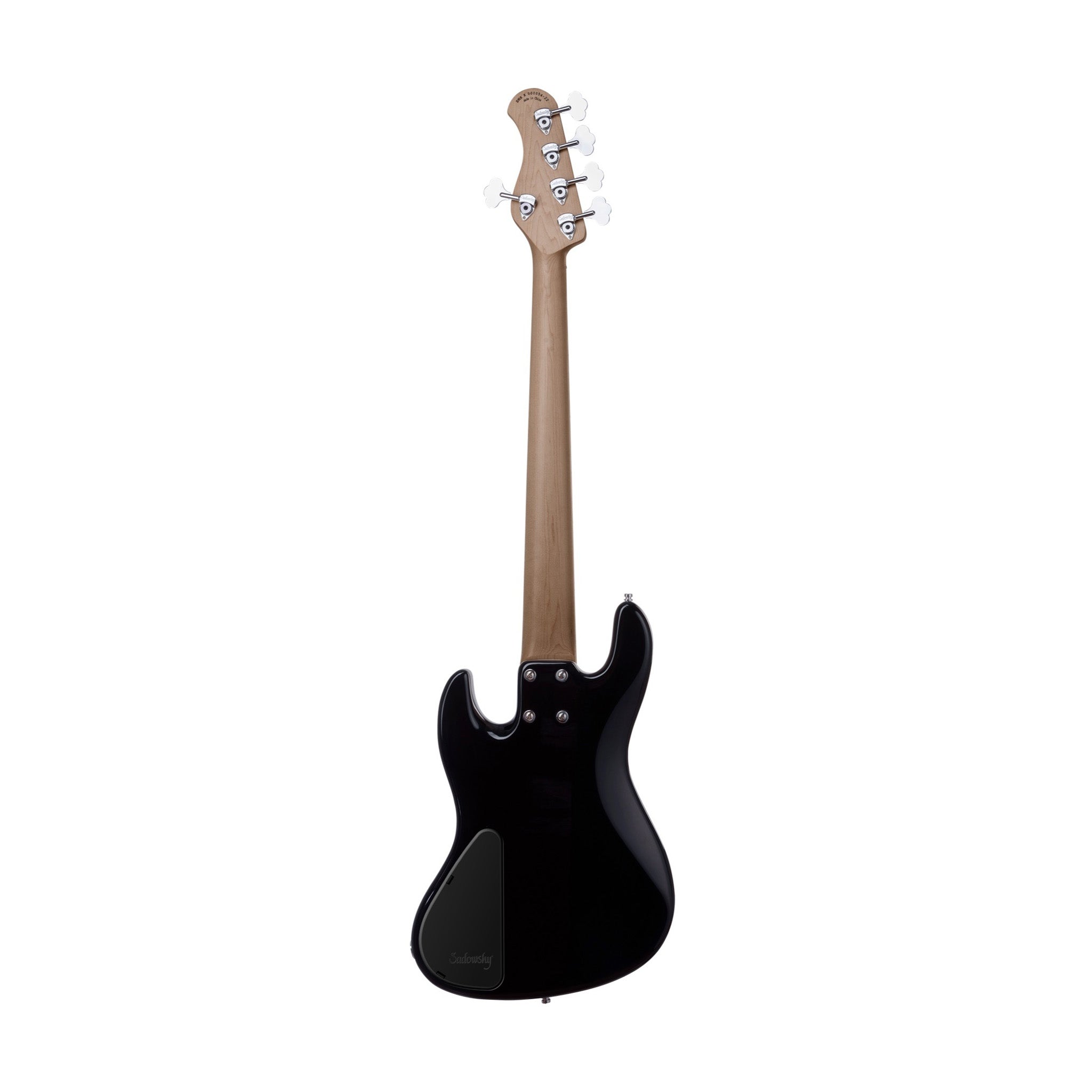 Sadowsky MetroExpress 21-fret Vintage JJ 5-String Bass Guitar, Maple FB, Black High Polish |  SADOWSKY |  BASS GUITAR |  Zoso Music