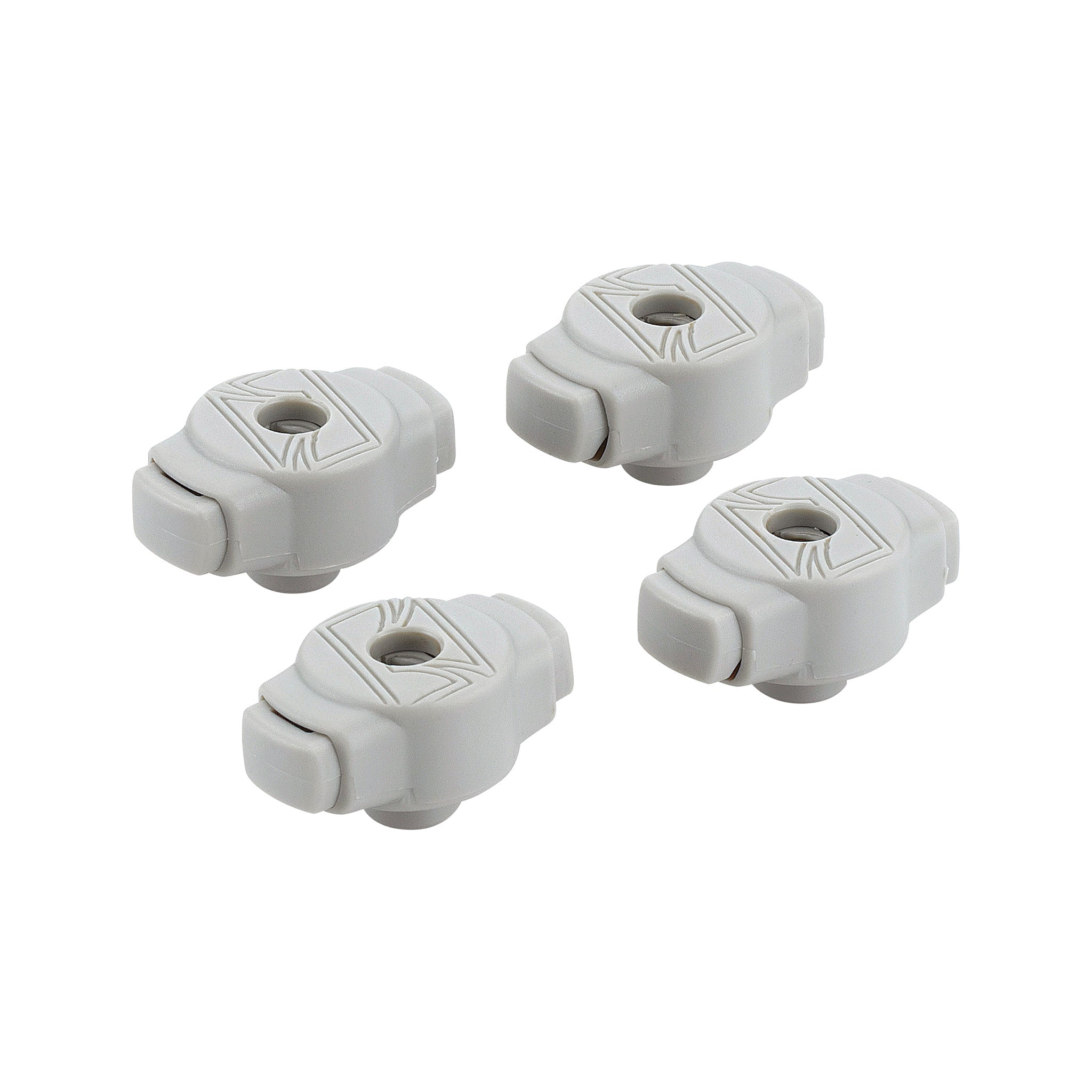 Tama QC8B4GY Limited Quick-Set Cymbal Mates (Set of 4) - Gray | Zoso Music Sdn Bhd