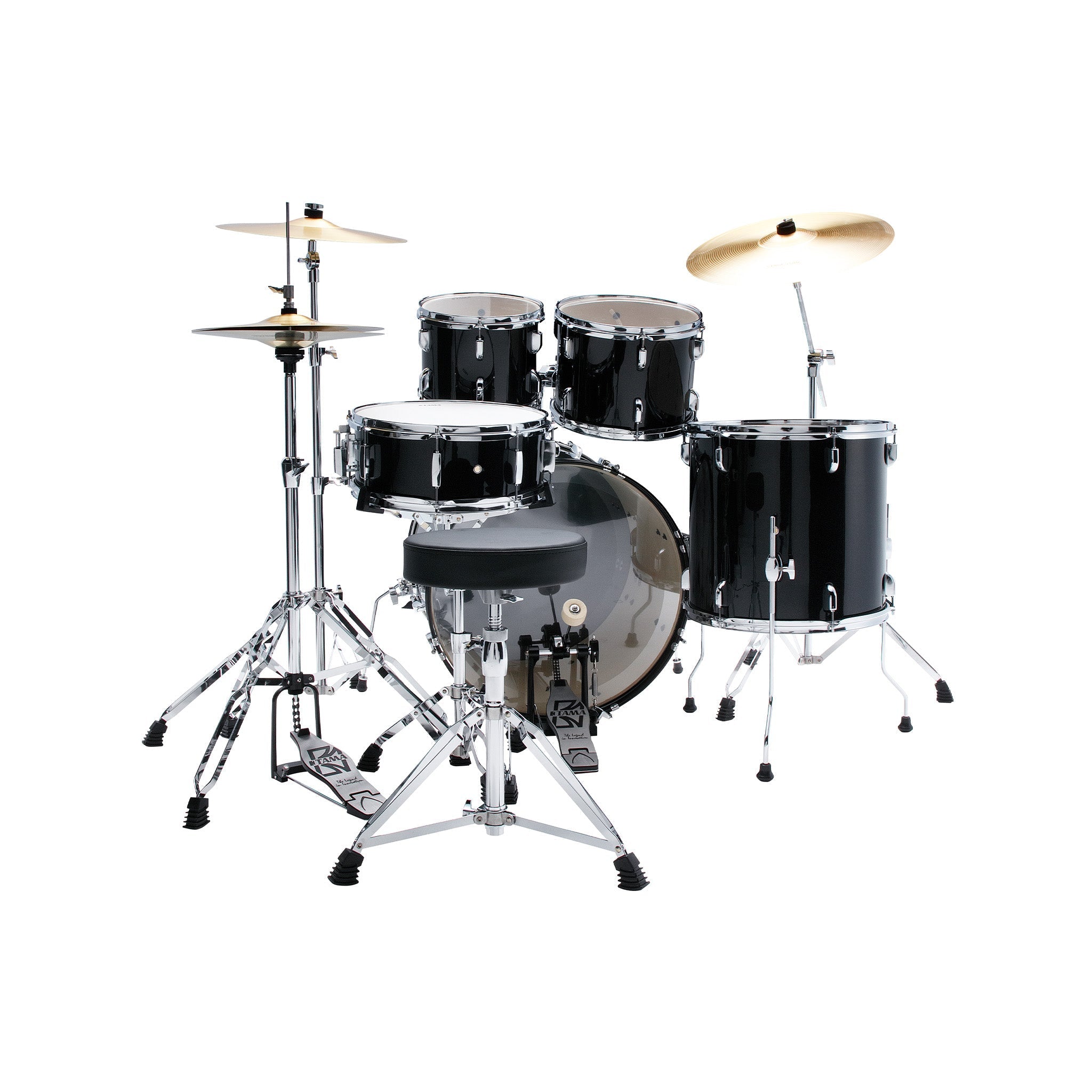 Tama ST52H6C-BNS Stagestar Series 5-piece Drum Set, Black Night Sparkle |  TAMA |  DRUM-ACOUSTIC |  Zoso Music