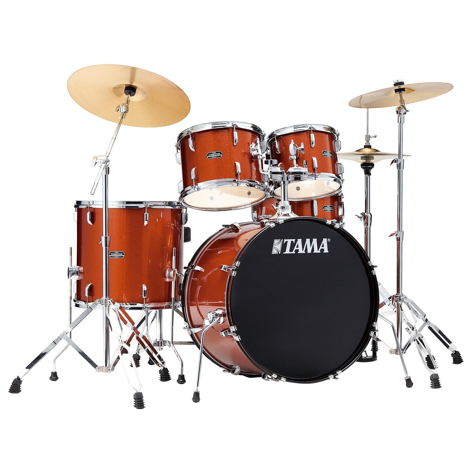 Tama ST52H6C-CSS Stagestar Series 5-piece Drum Set, Scorched Copper Sparkle | Zoso Music Sdn Bhd
