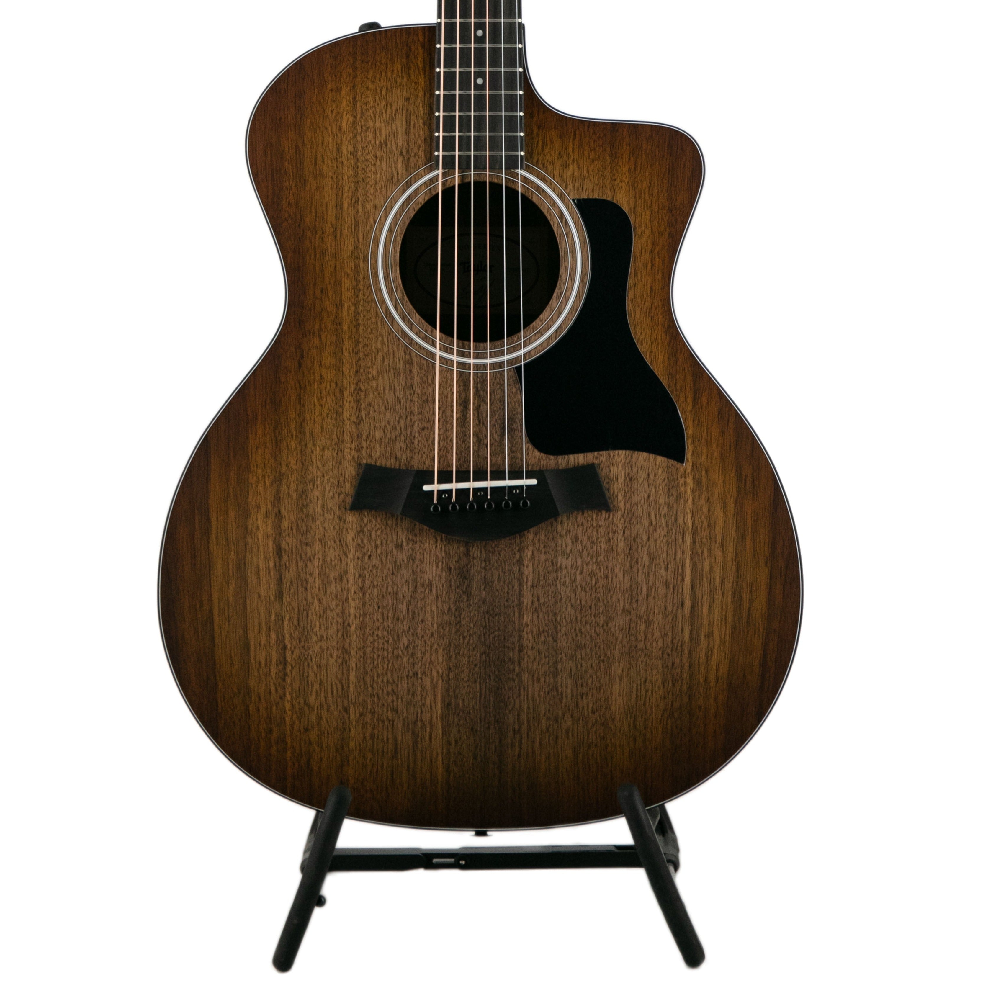 Taylor 124ce Special Edition Grand Auditorium Acoustic Guitar w/Bag, Shaded Edge Burst Top | Zoso Music Sdn Bhd