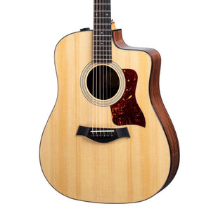Taylor 210ce Plus Rosewood/Spruce Dreadnought Acoustic Guitar w/Aerocase, Natural  | Zoso Music Sdn Bhd