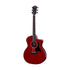 Taylor 224ce Deluxe Grand Auditorium Acoustic Guitar, Trans Red Top |  TAYLOR |  ACOUSTIC GUITAR |  Zoso Music
