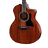 Taylor 224ce Special Edition Mahogany/Sapele Acoustic Guitar w/Bag, Blackwood Stain | Zoso Music Sdn Bhd