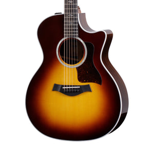 Taylor 414ce-R Grand Auditorium Acoustic Guitar w/Case, Tobacco Sunburst Top |  TAYLOR |  ACOUSTIC GUITAR |  Zoso Music