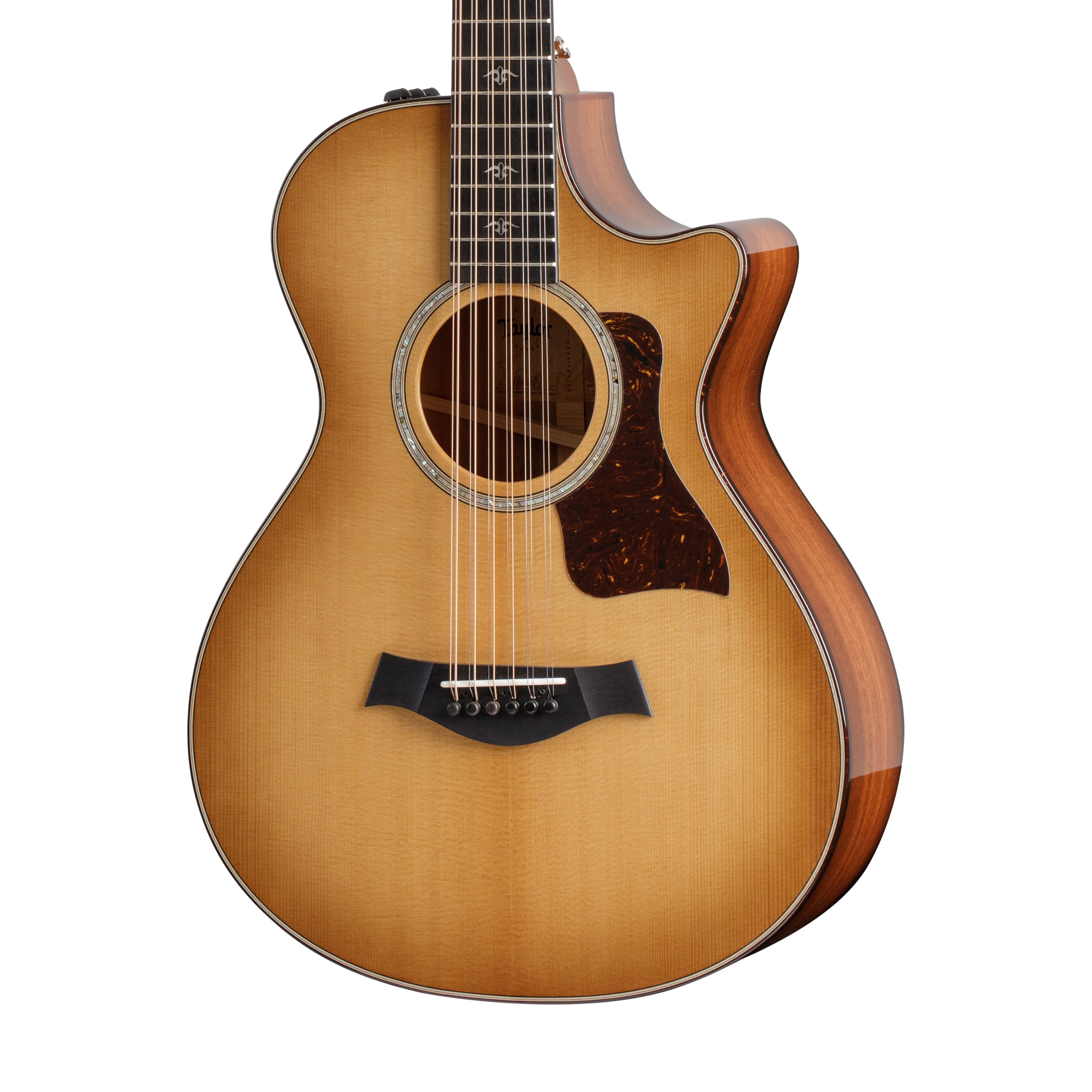 Taylor 552ce Urban Ironbark Grand Concert 12-String Acoustic Guitar w/Case, Torrefied Sitka |  TAYLOR |  ACOUSTIC GUITAR |  Zoso Music
