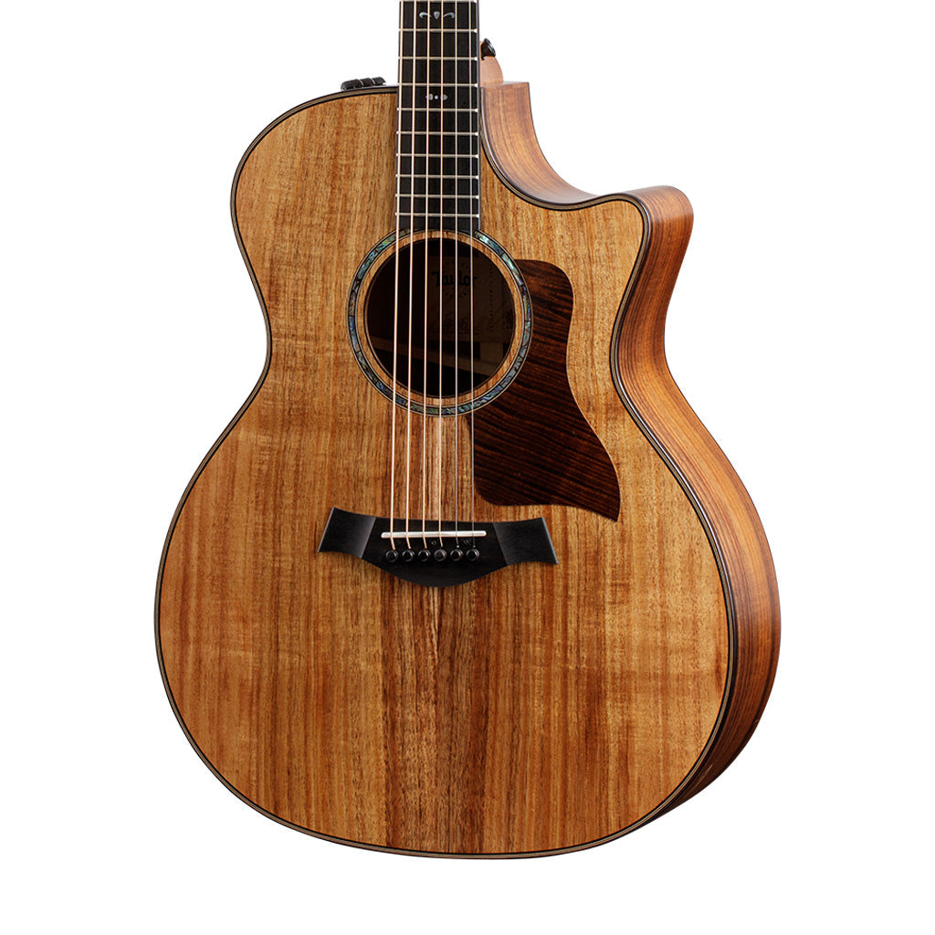Taylor 724ce Grand Auditorium V-Class Acoustic Guitar, Natural, Hawaiian Koa | Zoso Music Sdn Bhd
