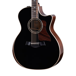 Taylor 814ce Special Edition Grand Auditorium Acoustic Guitar w/Case, Blacktop | Zoso Music Sdn Bhd