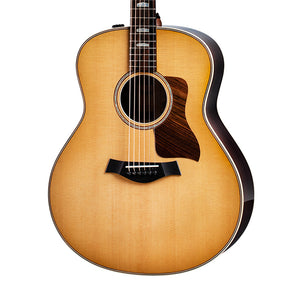 Taylor 818e V-Class Grand Orchestra Acoustic Guitar w/Case, Antique Blonde | Zoso Music Sdn Bhd