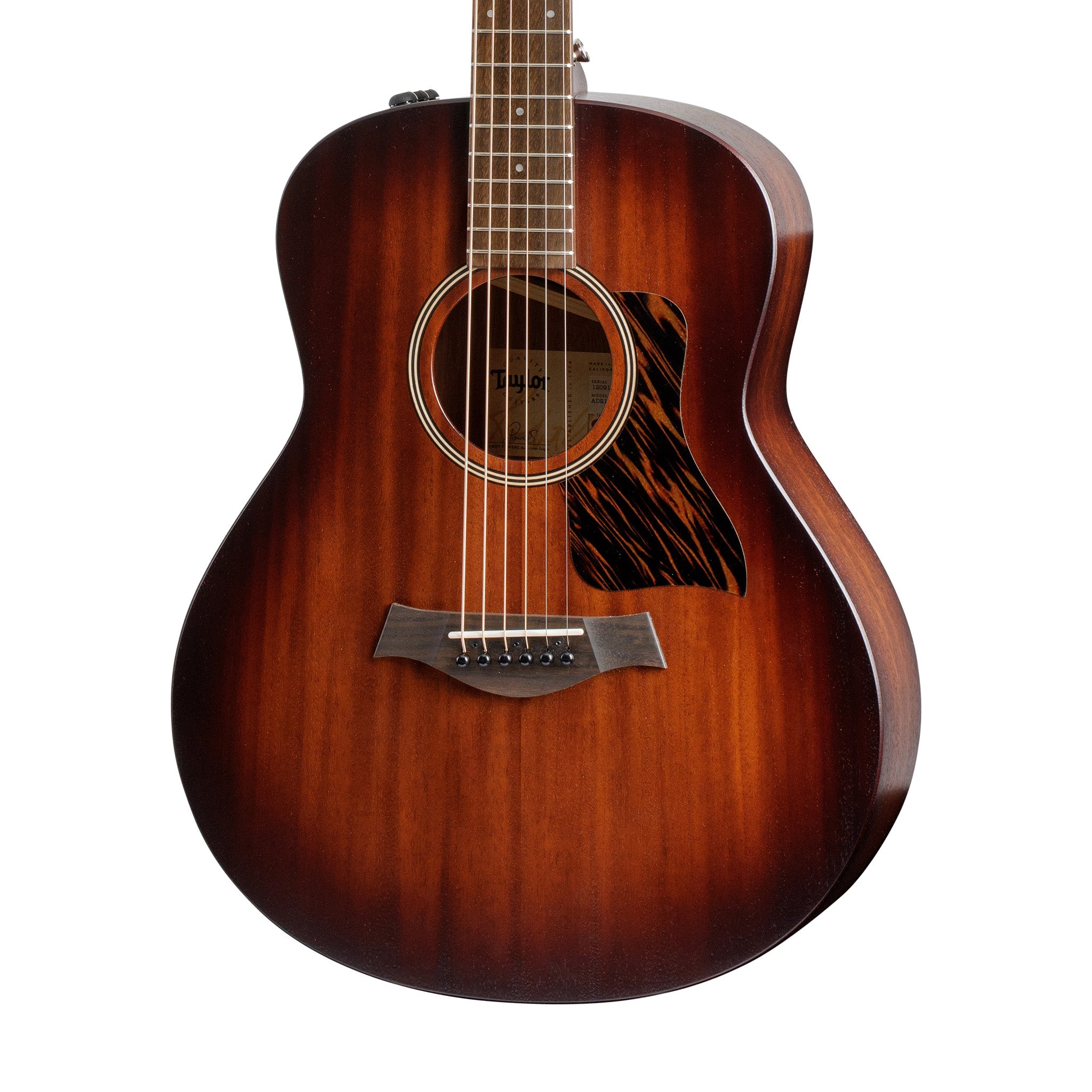 Taylor American Dream AD21e Grand Concert Mahogany Acoustic Guitar, Shaded Edge Burst | Zoso Music Sdn Bhd