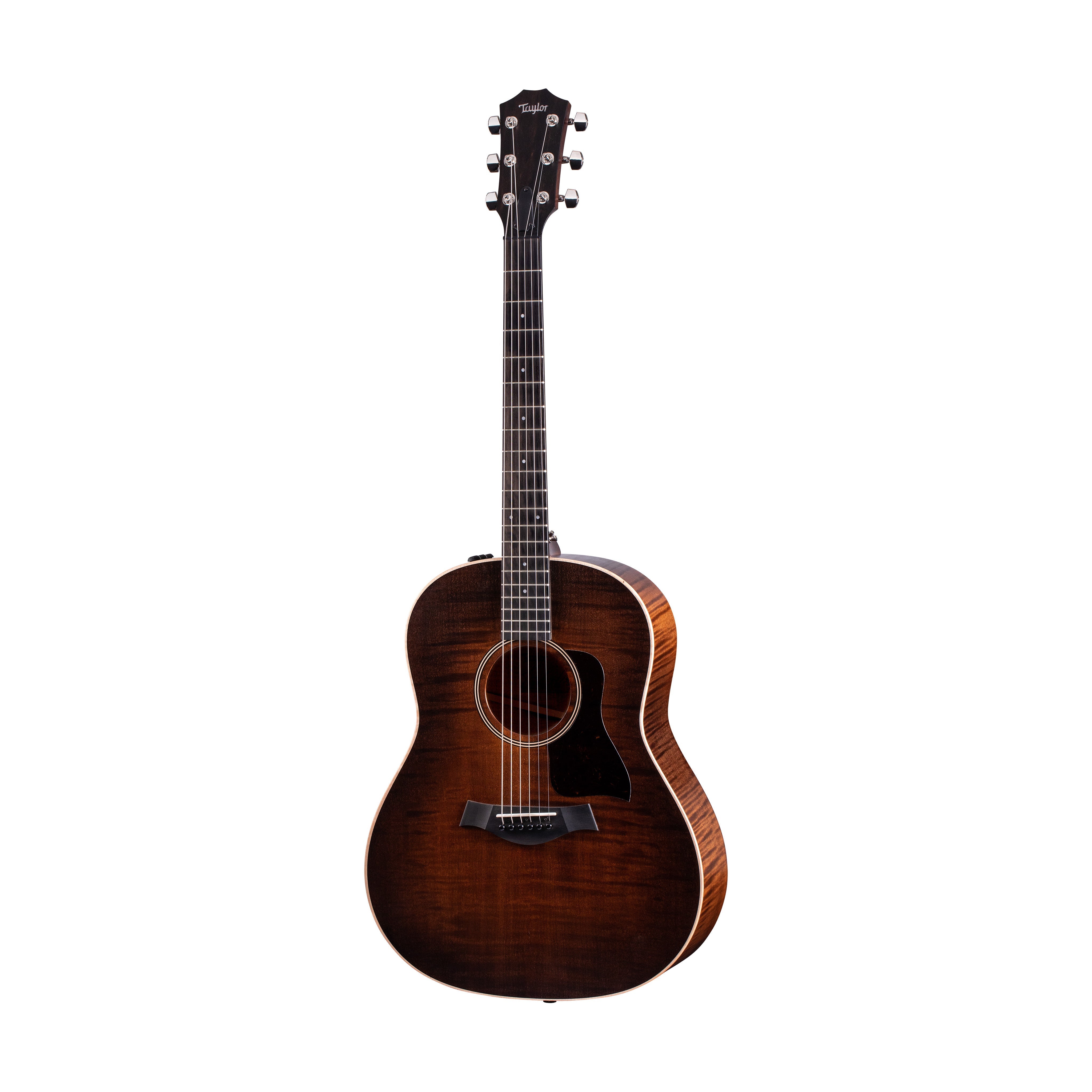 Taylor American Dream AD27e Flametop Grand Pacific Maple Acoustic Guitar w/AeroCase, Natural |  TAYLOR |  ACOUSTIC GUITAR |  Zoso Music