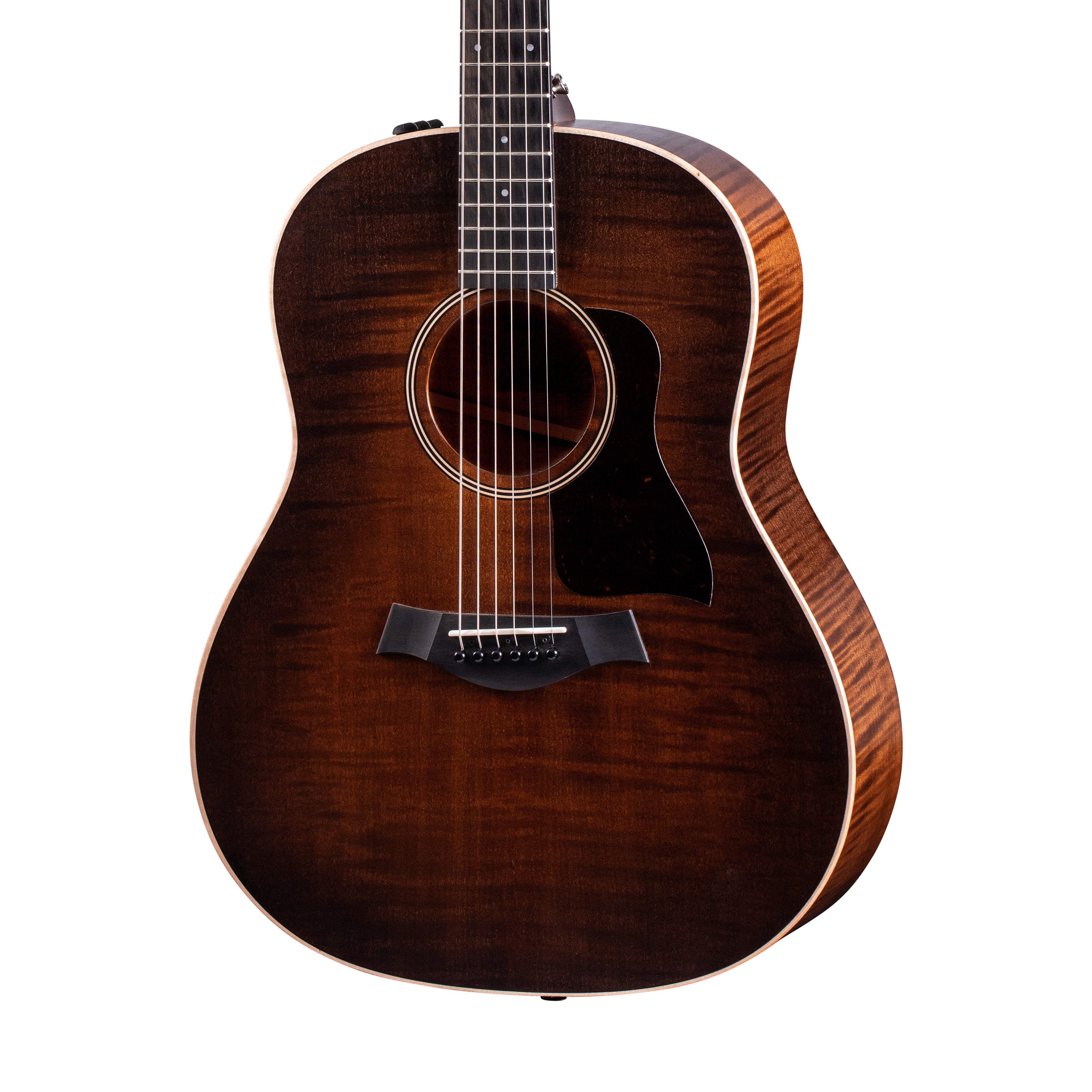 Taylor American Dream AD27e Flametop Grand Pacific Maple Acoustic Guitar w/AeroCase, Natural | Zoso Music Sdn Bhd