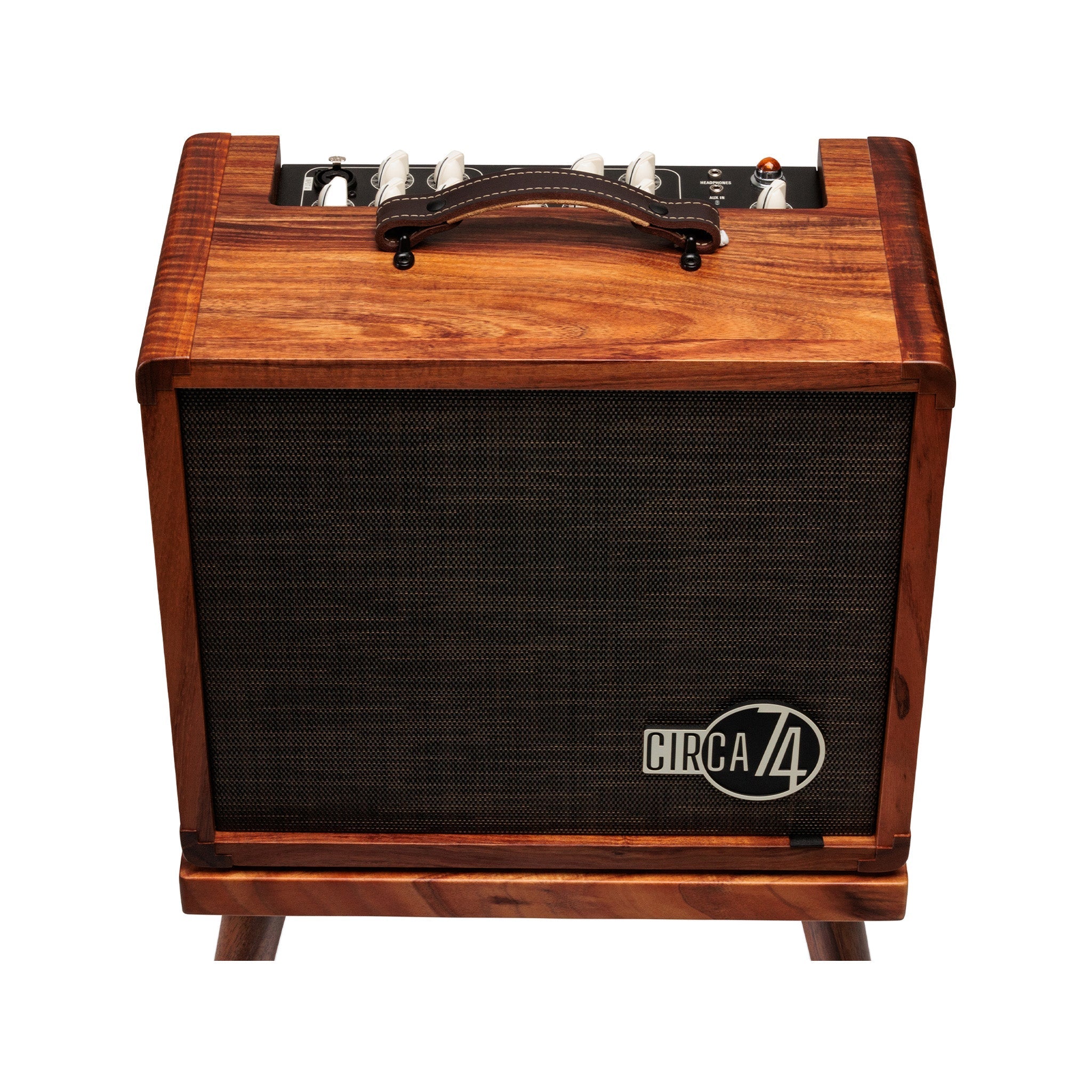 Taylor AV150-10 Circa 74 Acoustic Guitar Amp w/stand, Koa |  TAYLOR |  AMPLIFIER-ACOUSTIC |  Zoso Music