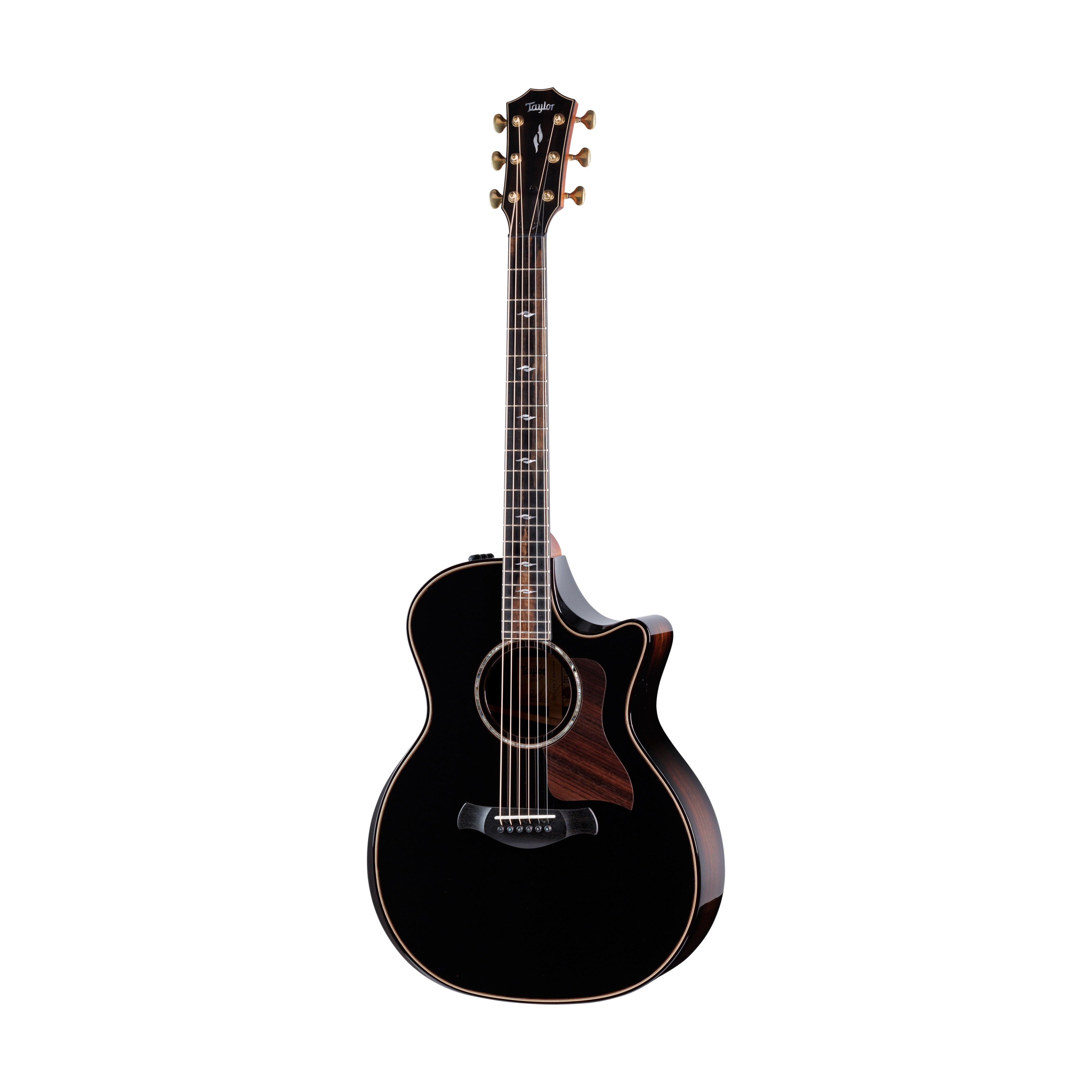 Taylor Builder's Edition 814ce Rosewood/Adirondack Auditorium Acoustic Guitar w/Case, Blacktop |  TAYLOR |  ACOUSTIC GUITAR |  Zoso Music
