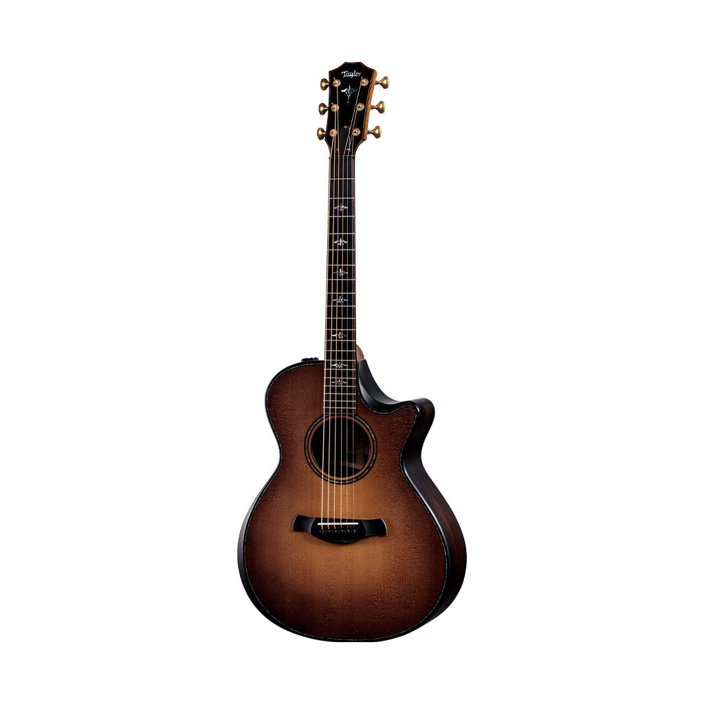Taylor Builder's Edition 912Ce V-Class Grand Concert Acoustic Guitar w/Case, Wild Honey Burst Top |  TAYLOR |  ACOUSTIC GUITAR |  Zoso Music