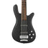 Warwick RockBass Artist Line Robert Trujillo 5-String Bass Guitar, Solid Black Satin | Zoso Music Sdn Bhd