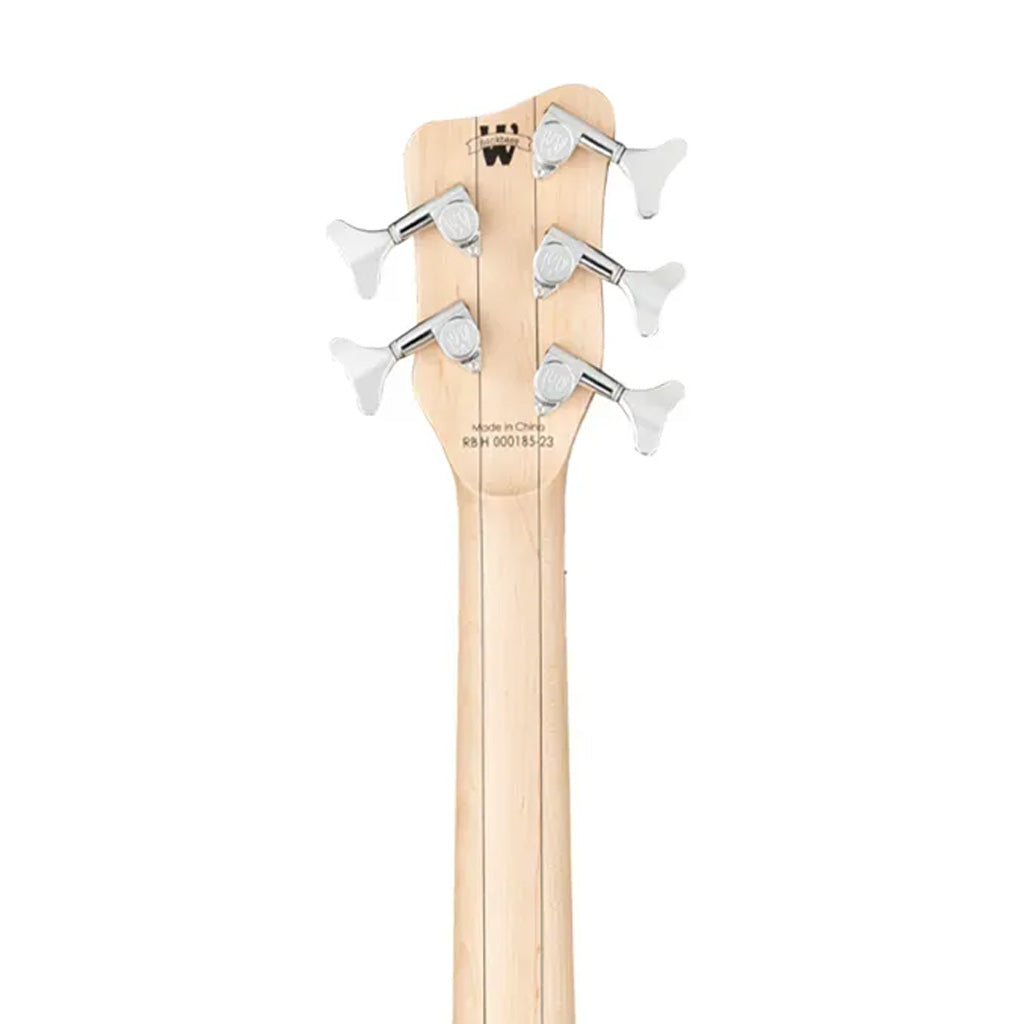 Warwick RockBass Artist Line Robert Trujillo 5-String Bass Guitar, Solid Black Satin |  WARWICK |  BASS GUITAR |  Zoso Music