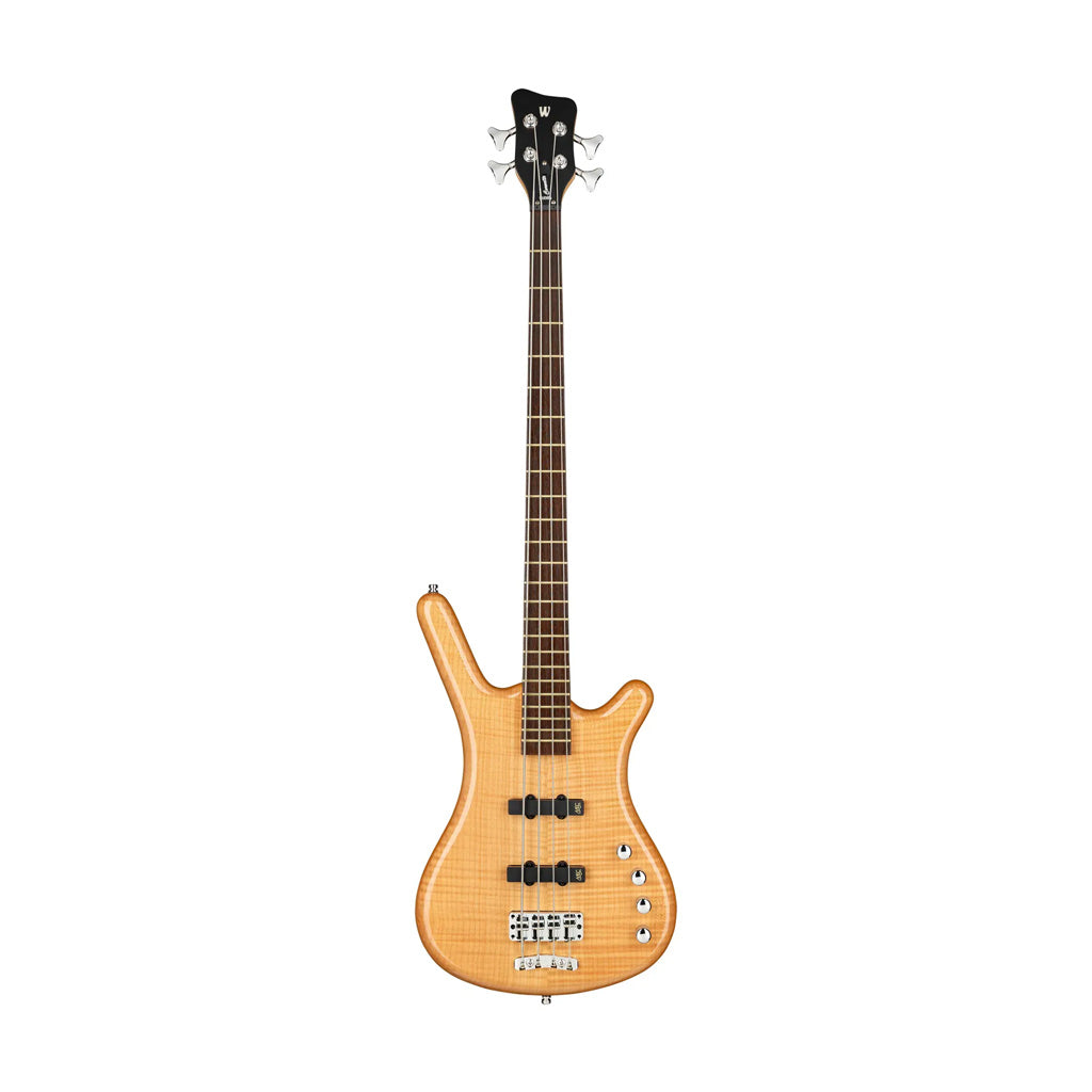 Warwick RockBass Corvette Premium 4-String Bass Guitar, Natural Transparent High Polish |  WARWICK |  BASS GUITAR |  Zoso Music