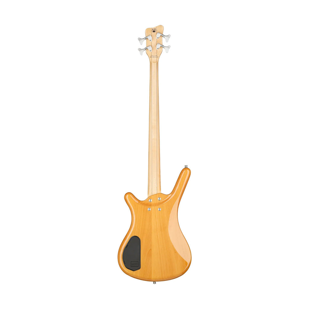 Warwick RockBass Corvette Premium 4-String Bass Guitar, Natural Transparent High Polish |  WARWICK |  BASS GUITAR |  Zoso Music