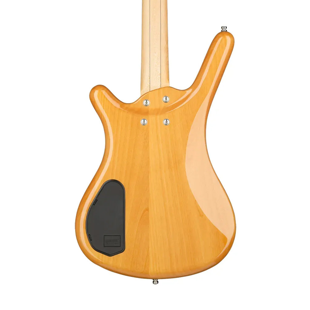Warwick RockBass Corvette Premium 4-String Bass Guitar, Natural Transparent High Polish |  WARWICK |  BASS GUITAR |  Zoso Music
