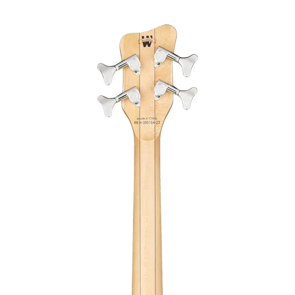 Warwick RockBass Corvette Premium 4-String Bass Guitar, Natural Transparent High Polish |  WARWICK |  BASS GUITAR |  Zoso Music