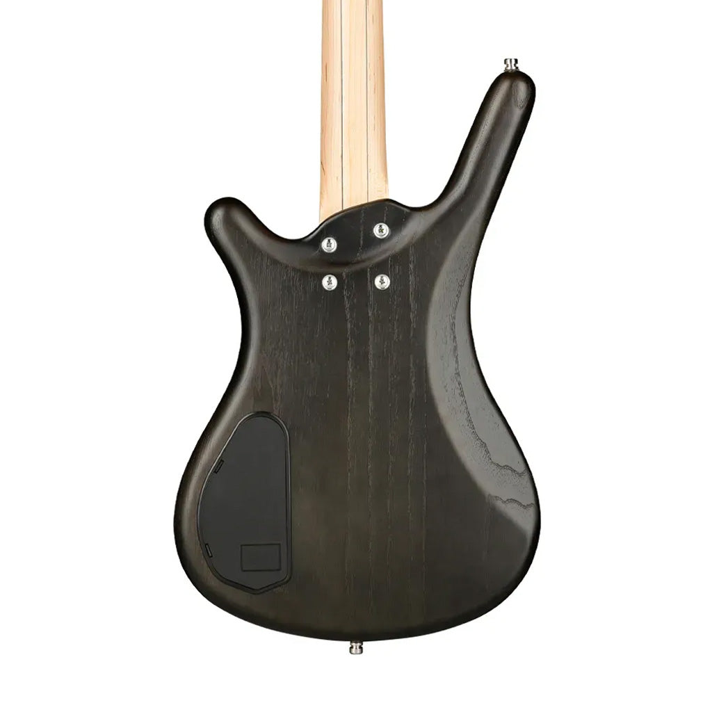 Warwick RockBass Corvette Taranis 4-String Bass Guitar, Satin Nirvana Black Transparent |  WARWICK |  BASS GUITAR |  Zoso Music